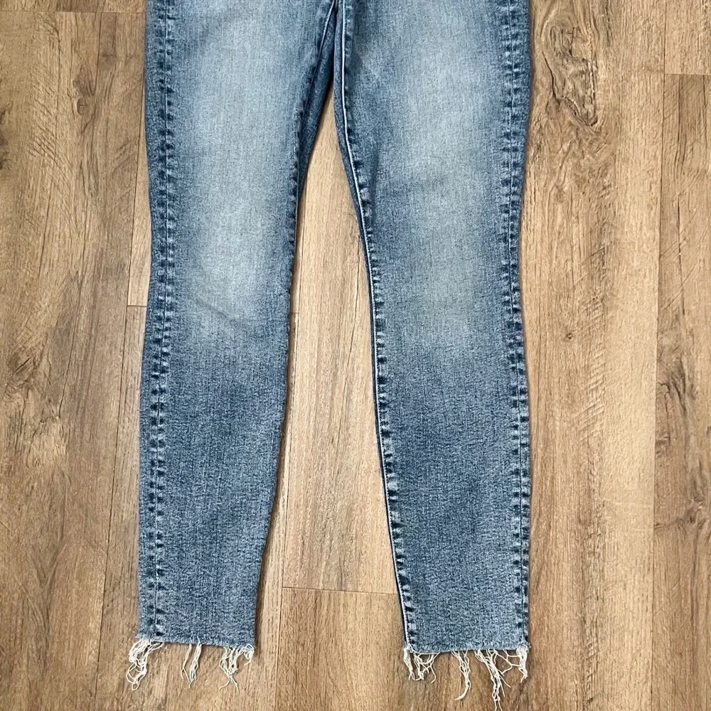 Mother The Stunner Ankle Fray in Whiplash Jeans Size 27 Skinny Jeans